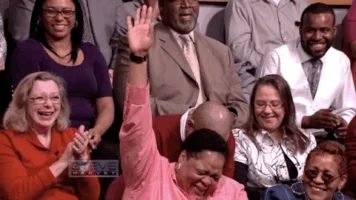 Celebración audiencia GIF por Steve Harvey TV