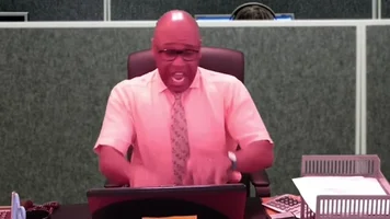 Nervous On Fire GIF by Robert E Blackmon
