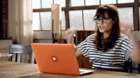 Feliz Zooey Deschanel GIF por New Girl